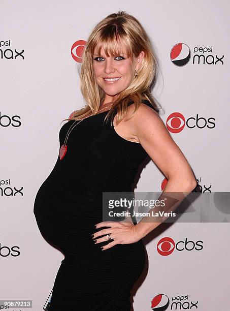 Actress Ashley Jensen attends the CBS new season premiere party at MyHouse Nightclub on September 16, 2009 in Hollywood, California.