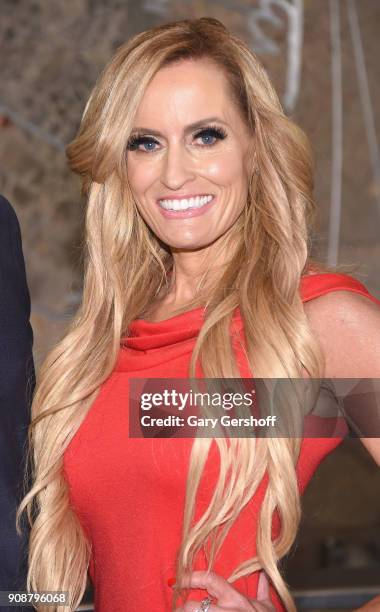 Ambassador Dana Warrior attends the celebration of the 25th anniversay of Monday Night Raw at The Empire State Building on January 22, 2018 in New...