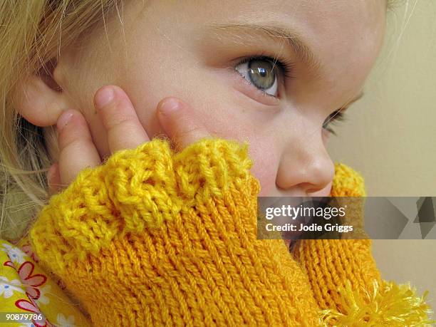yellow finger warmers - fingerless glove stock pictures, royalty-free photos & images