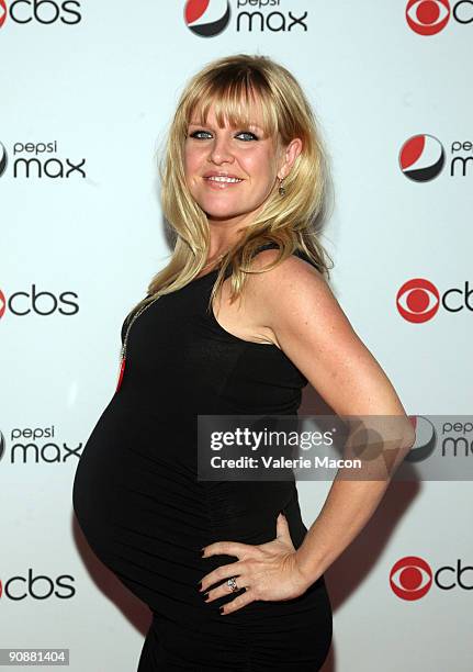 Actress Ashley Jensen arrives at the CBS' New Season Celebration on September 16, 2009 in Los Angeles, California.