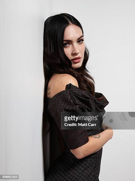 Actress Megan Fox from the film 'Jennifer's Body' poses for a portrait during the 2009 Toronto International Film Festival at The Sutton Place Hotel...
