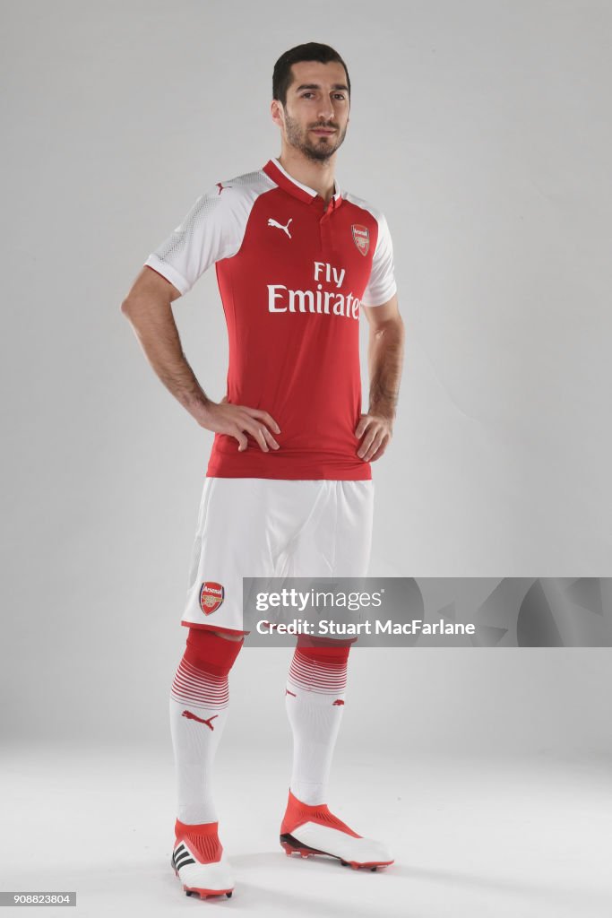Arsenal Unveil New Signing Henrikh Mkhitaryan...