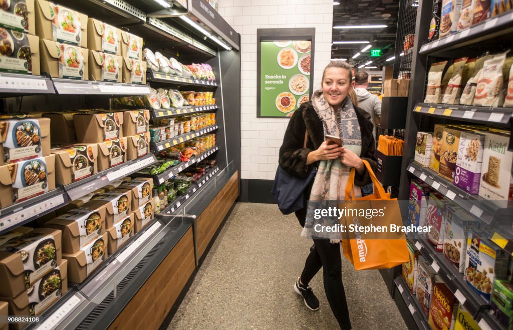 Amazon Opens First Cashierless Convenience Store In Seattle