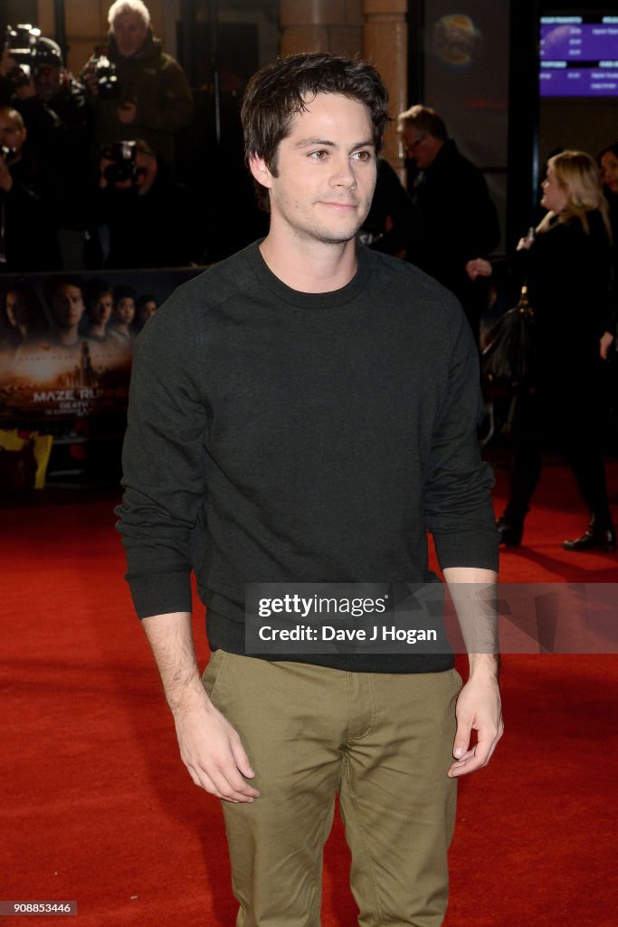 'Maze Runner: The Death Cure' UK Fan Screening - VIP Arrivals