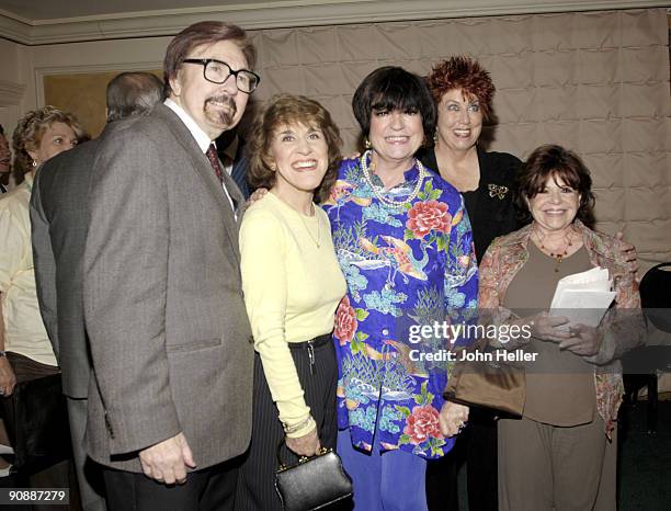 Gary Owens, Ruth Buzzi, George Schlatter, Jo Anne Worley, Marcia Wallace and Mitzi McCall