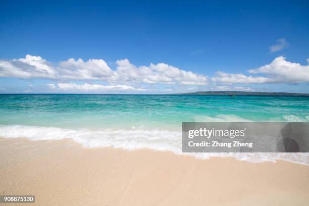 the empty beach - boracay beach stock pictures, royalty-free photos & images