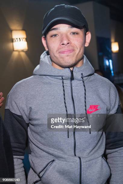 Actor Anthony Ramos poses for a photo during the "She's Gotta Have It" brunch sponsored by Netflix at Buona Vita on January 22, 2018 in Park City,...