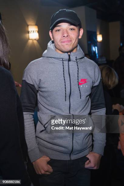 Actor Anthony Ramos poses for a photo during the "She's Gotta Have It" brunch sponsored by Netflix at Buona Vita on January 22, 2018 in Park City,...