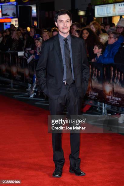 Wes Ball attends the UK fan screening of 'Maze Runner: The Death Cure' at Vue West End on January 22, 2018 in London, England.