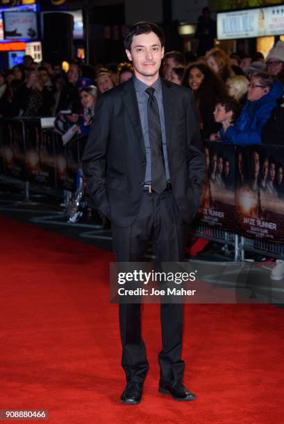 Wes Ball attends the UK fan screening of 'Maze Runner: The Death Cure' at Vue West End on January 22, 2018 in London, England.