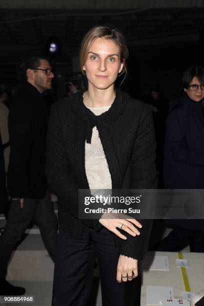 Gaia Repossi attends the Proenza Schouler RTW Fall/Winter 2018 show as part of Paris Fashion Week on January 22, 2018 in Paris, France.