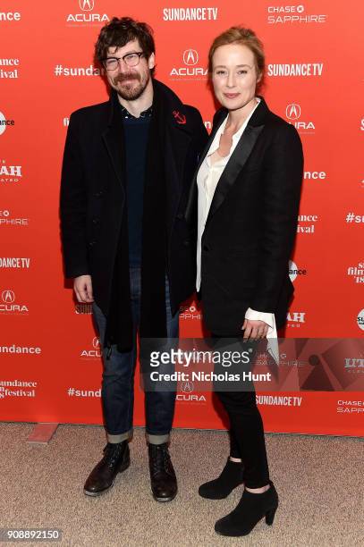 Actors John Gallagher Jr. And Jennifer Ehle attend the "The Miseducation Of Cameron Post" And "I Like Girls" Premieres during the 2018 Sundance Film...