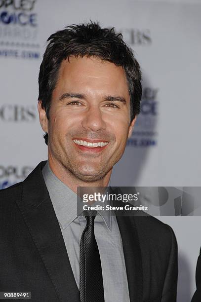 Actor Eric McCormack arrives at the 35th Annual People's Choice Awards held at the Shrine Auditorium on January 7, 2009 in Los Angeles, California.