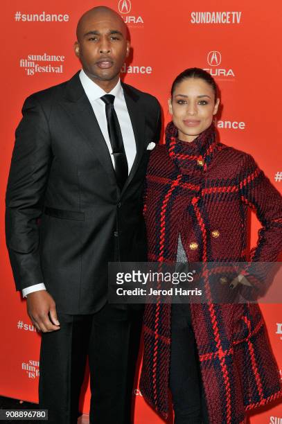 Producer Datari Turner and actor Brytni Sarpy attend the "A Boy, A Girl, A Dream" Premiere during the 2018 Sundance Film Festival at Park City...