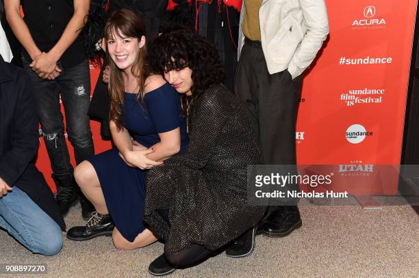 Director of photography Ashley Connor and director Desiree Akhavan attend the "The Miseducation Of Cameron Post" And "I Like Girls" Premieres during...