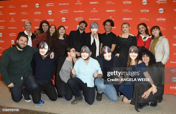 Cast and crew attend the 'The Miseducation Of Cameron Post' And 'I Like Girls' premieres during the 2018 Sundance Film Festival at Eccles Center...