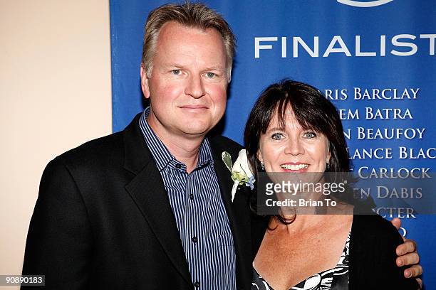 David Hoselton and Brenda Skelly attend the 35th Annual Humanitas Awards at Beverly Hills Hotel on September 17, 2009 in Beverly Hills, California.