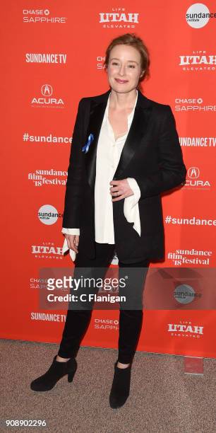 Actor Jennifer Ehle attends the 'The Miseducation Of Cameron Post' And 'I Like Girls' Premieres during the 2018 Sundance Film Festival at Eccles...