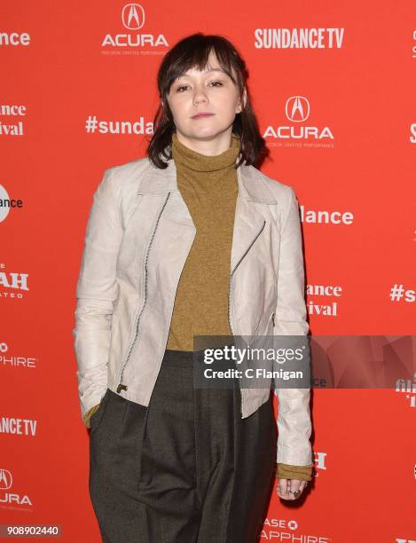 Actor Emily Skeggs attends the 'The Miseducation Of Cameron Post' And 'I Like Girls' Premieres during the 2018 Sundance Film Festival at Eccles...