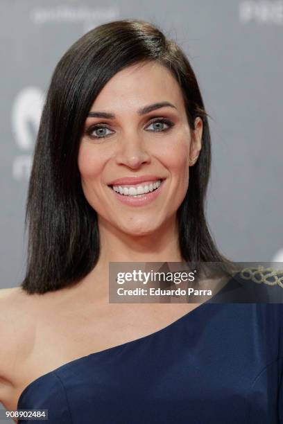Actress Nerea Garmendia attends Feroz Awards 2018 at Magarinos Complex on January 22, 2018 in Madrid, Spain.