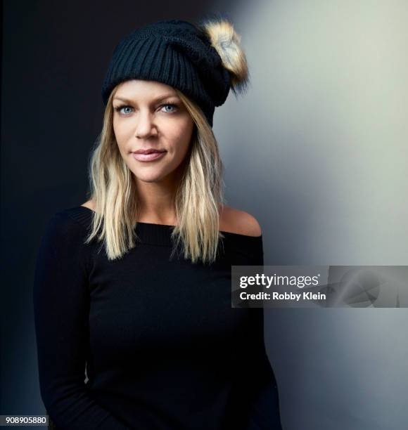 Kaitlin Olson from the film 'Arizona' poses for a portrait at the YouTube x Getty Images Portrait Studio at 2018 Sundance Film Festival on January...