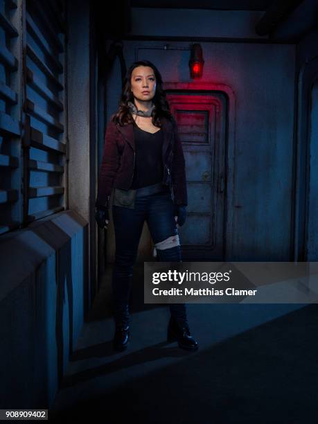 Walt Disney Television via Getty Imagess "Marvel's Agents of S.H.I.E.L.D. Stars Ming-Na Wen as Melinda May.