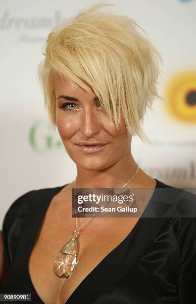 Singer Sarah Connor attends the dreamball 2009 charity gala at the Ritz-Carlton on September 17, 2009 in Berlin, Germany.