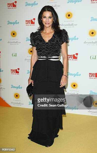 Countess Mariella von Faber-Castell attend the dreamball 2009 charity gala at the Ritz-Carlton on September 17, 2009 in Berlin, Germany.