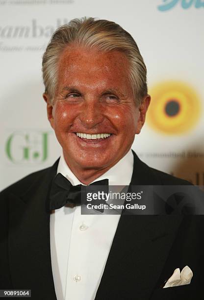 Actor George Hamilton attends the dreamball 2009 charity gala at the Ritz-Carlton on September 17, 2009 in Berlin, Germany.