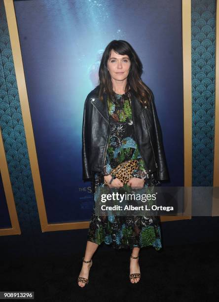 Actress Katie Aselton arrives for the Premiere Of Fox Searchlight Pictures' "The Shape Of Water" held at Academy Of Motion Picture Arts And Sciences...