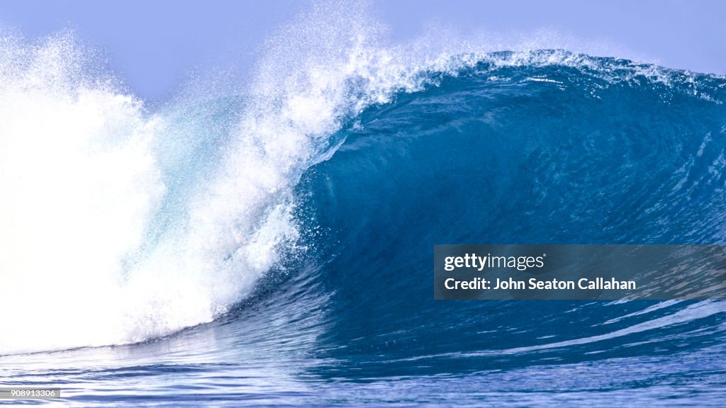 Ocean Wave in the Mentawai Islands