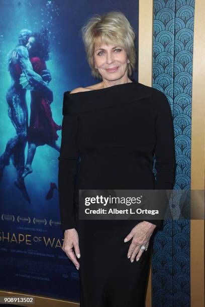 Actress Joanna Cassidy arrives for the Premiere Of Fox Searchlight Pictures' "The Shape Of Water" held at Academy Of Motion Picture Arts And Sciences...