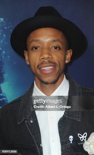 Actor Darrell Britt-Gibson arrives for the Premiere Of Fox Searchlight Pictures' "The Shape Of Water" held at Academy Of Motion Picture Arts And...