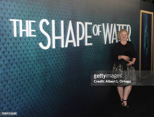 Laurie Jones arrives for the Premiere Of Fox Searchlight Pictures' "The Shape Of Water" held at Academy Of Motion Picture Arts And Sciences on...