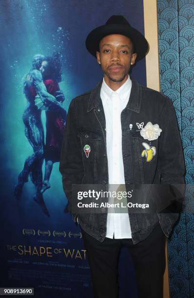 Actor Darrell Britt-Gibson arrives for the Premiere Of Fox Searchlight Pictures' "The Shape Of Water" held at Academy Of Motion Picture Arts And...