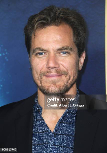 Actor Michael Shannon arrives for the Premiere Of Fox Searchlight Pictures' "The Shape Of Water" held at Academy Of Motion Picture Arts And Sciences...