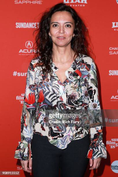 Producer Diloy Gülün attends the "Butterflies" Premiere during 2018 Sundance Film Festival at Park City Library on January 22, 2018 in Park City,...