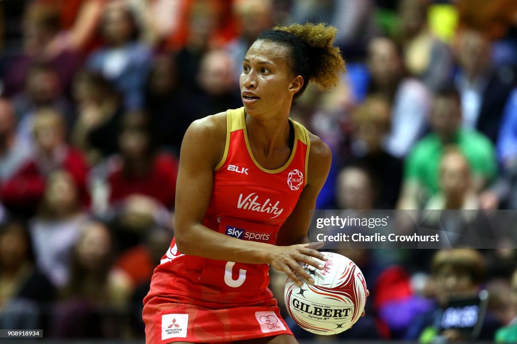 England v Australia - Netball Quad Series: Vitality Netball International