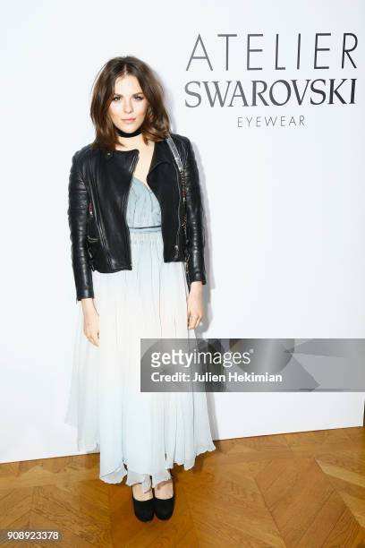 Morgane Polanski attends the Atelier Swarovski Eyewear Dinner as part of Paris Fashion Week at Hotel Crillon on January 22, 2018 in Paris, France.