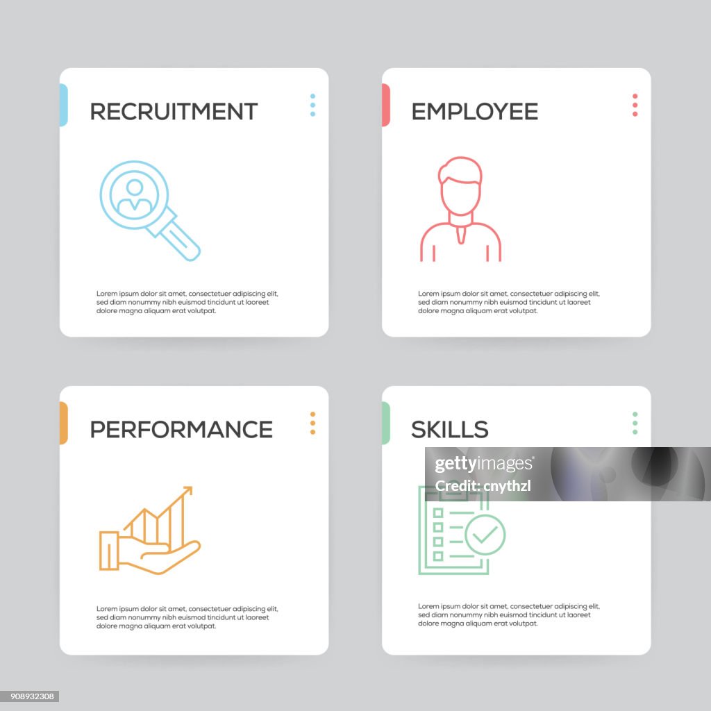 Human Resources Infographic Design Template