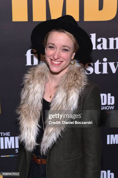 Actor Jane Stephens Rosenthal of 'Halfway There' attends The IMDb Studio at The Sundance Film Festival on January 22, 2018 in Park City, Utah.