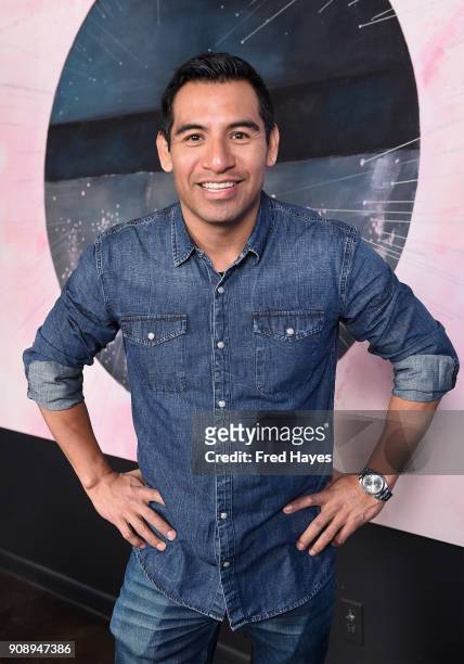 Eloy Mendez attends the SAGindie Filmmaker Luncheon during the 2018 Sundance Film Festival on January 22, 2018 in Park City, Utah.