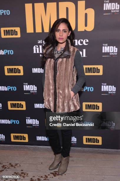 Actor Nishi Munshi of 'Halfway There' attends The IMDb Studio at The Sundance Film Festival on January 22, 2018 in Park City, Utah.