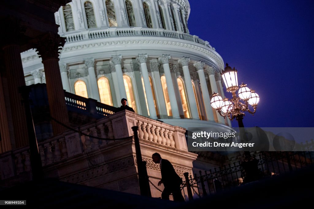 Senate Continues Debate As Government Shutdown Enters Third Day