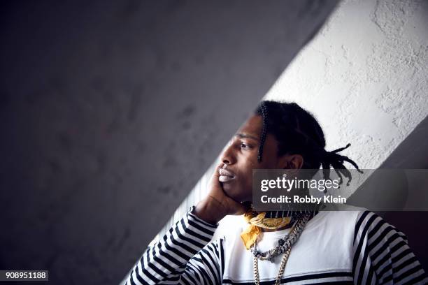 Rocky from the film 'Monster' poses for a portrait in the YouTube x Getty Images Portrait Studio at 2018 Sundance Film Festival on January 22, 2018...