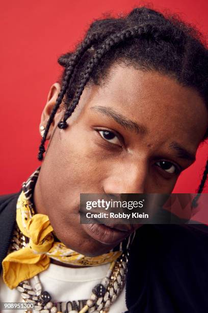 Rocky from the film 'Monster' poses for a portrait in the YouTube x Getty Images Portrait Studio at 2018 Sundance Film Festival on January 22, 2018...