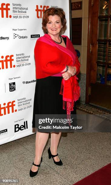 Actress Brenda Blethyn arrives at the "London River" screening during the 2009 Toronto International Film Festival held at the Visa Screening Room at...