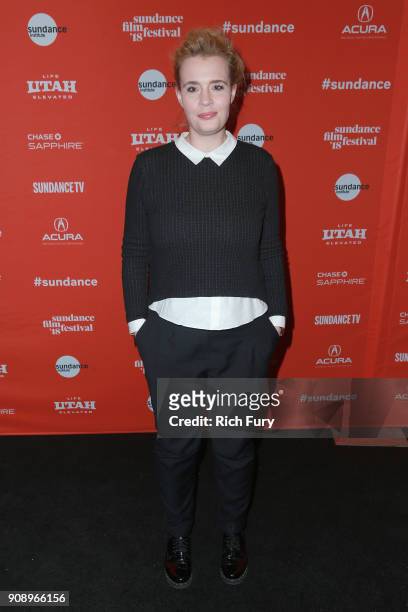 Director Bernadett Tuza-Ritter attends the "A Woman Captured" Premiere during the 2018 Sundance Film Festival at Park Avenue Theater on January 22,...