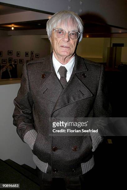 Bernie Ecclestone attends the presentation of the Petra Ecclestone menswear collection at The Corner on September 17, 2009 in Berlin, Germany.