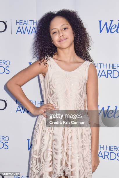 Chloe Ferenandez attends the 2018 WebMD Health Heroes Awards at WebMD headquarters on January 22, 2018 in New York City.